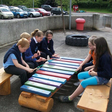 Coloured Giant Outdoor Xylophone  hi\-res