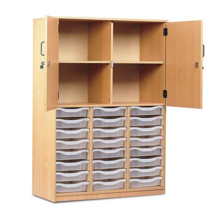 Shallow Trays and Cupboard Combination Unit  hi\-res
