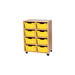 Mobile Double Tray Storage Unit 8 Deep  hi\-res