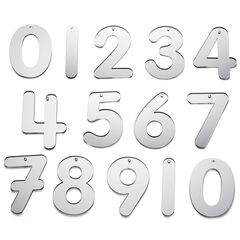 Mirror Numbers Collection H70mm  hi-res