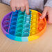 Rainbow Push \x26 Pop It Fidget Pad  hi\-res