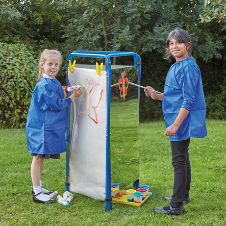TTS Outdoor Three Sided Mirror And Acrylic Easel  hi\-res
