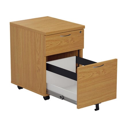 Mobile Under Desk Wooden Pedestals  hi\-res