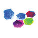Hexagon Shape Liquid Floor Tiles 4pk  hi\-res