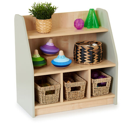 Toddler Shelving Unit with Compartments  hi\-res