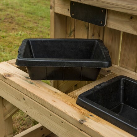 Outdoor Wooden Sink Station  hi\-res