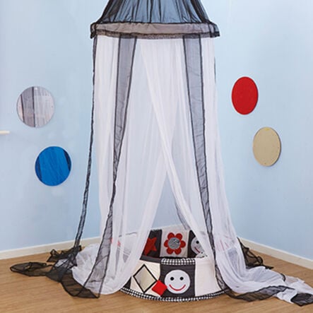 TTS Black and White Canopy L285cm  hi\-res