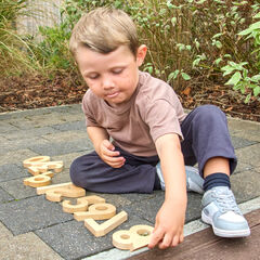 Chunky Wooden Number Collection 1-10  hi-res