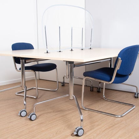 Social Distancing Desk Partitions 10pk Large  hi\-res