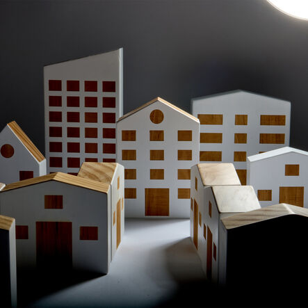 TTS Small World Wooden Tiny Town \x26 Houses Bundle  hi\-res