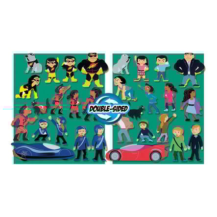 Wooden Super Hero Figures  hi\-res