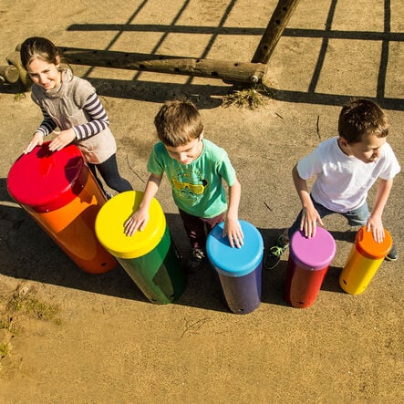 Outdoor Rainbow Samba Drums  hi\-res