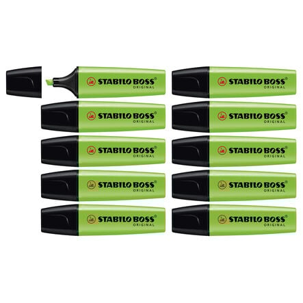 STABILO Chisel Tip Highlighters 10pk  hi\-res