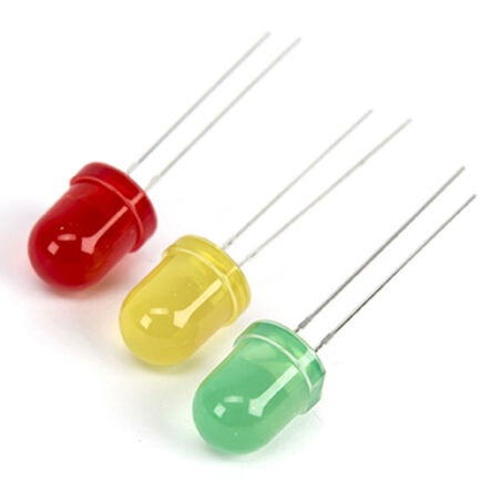 8mm Coloured LEDs 30pk  hi\-res