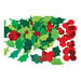 Holly and Berries Paper Display Shapes 300pk  hi\-res