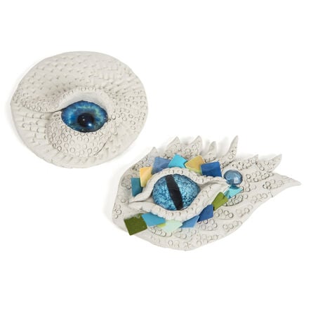 Dragon Glue\-On Glass Eyes Assorted  hi\-res