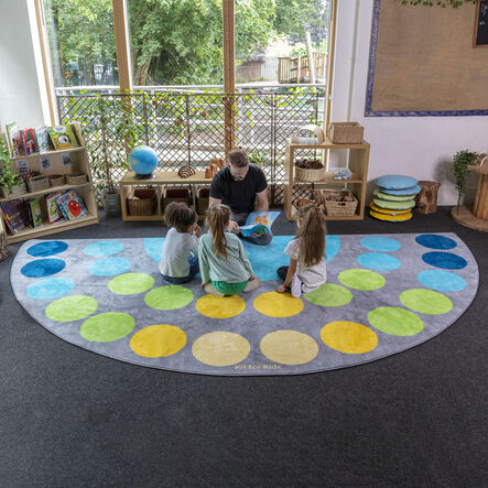 Large Semi\-Circle Carpet  hi\-res