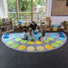 Large Semi\-Circle Carpet  hi\-res