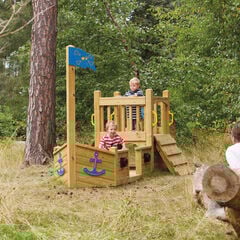 Wooden Outdoor Pirate Ship  Wooden Outdoor Pirate Ship  hi-res