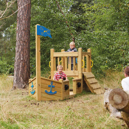 Wooden Outdoor Pirate Ship  hi\-res