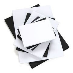 Card Black And White A2, A3 & A4  Card Black And White A2, A3 & A4  hi-res