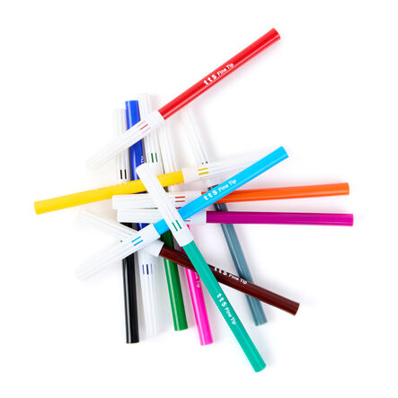 TTS Assorted Colouring Pens Fine Tip 144pk  hi\-res