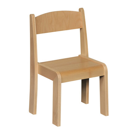 Solid Beech Stackable Chairs  hi\-res