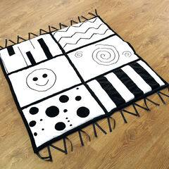 TTS Black & White Soft Play Baby Mat  TTS Black & White Soft Play Baby Mat  hi-res