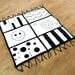 TTS Baby Black and White Soft Play Mat  hi\-res