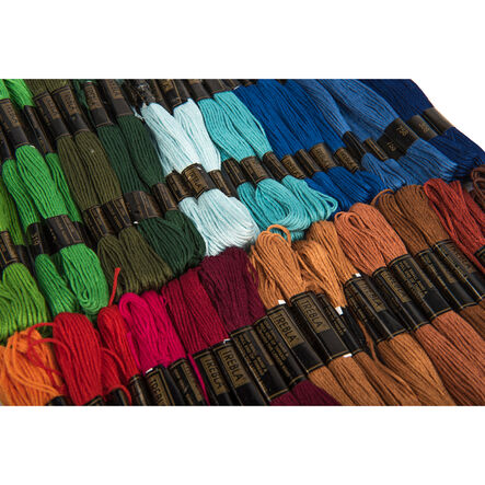 Cotton Embroidery Threads Pack Assorted 144pk  hi\-res