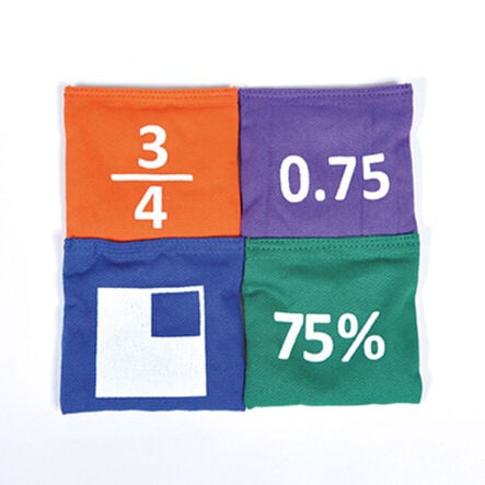 TTS Fraction Bean Bags 40pk  hi\-res