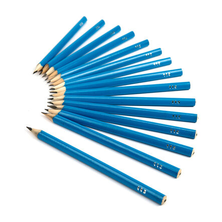 TTS Chunky HB Triangular Pencils 144pk Full Length  hi\-res
