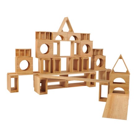 Wooden Hollow Blocks  hi\-res