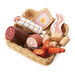 Role Play Wooden Food Groups in Wicker Baskets  hi\-res