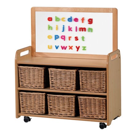 Millhouse Mobile Storage Magnetic Whiteboard  hi\-res