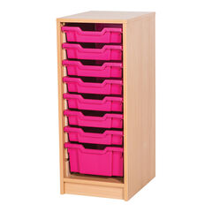 5 Tray Single Column Storage Unit  hi-res
