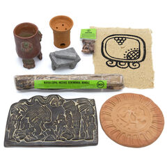 TTS Maya Archaeo-Box Artefact Collection KS2  TTS Maya Archaeo-Box Artefact Collection KS2  hi-res