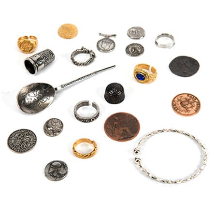 Bag of Historical Finds  hi\-res