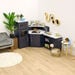Modern Living Corner Packaway Kitchen Navy  hi\-res