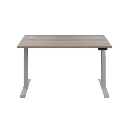 Height Adjustable Table Oak  hi\-res