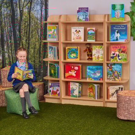 Bookcase Bundle Deal Maple 3 units  hi\-res