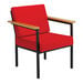 Reception Chairs Without Arms \x26 Black Frame  hi\-res