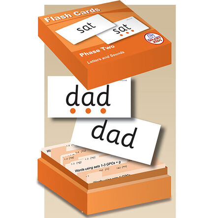 Smart Kids Flash Cards Letters \x26 Sounds Series Phase 2 204pk  hi\-res
