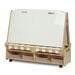 Millhouse Double Sided Whiteboard Easel W\/ Low Storage  hi\-res