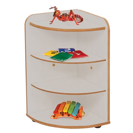 Solway Early Years 3 Shelf Corner Storage Unit  hi\-res