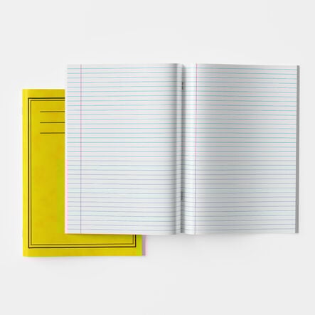 A4+ Classic Ex. Book 40pg 50pk 8mm Ruled Yellow Yellow hi\-res