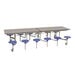 Rectangular 12 Seater Folding Table  hi\-res