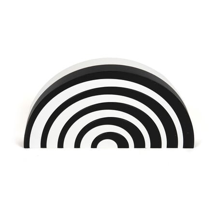Black \x26 White Wooden Nesting Arches pk10  hi\-res