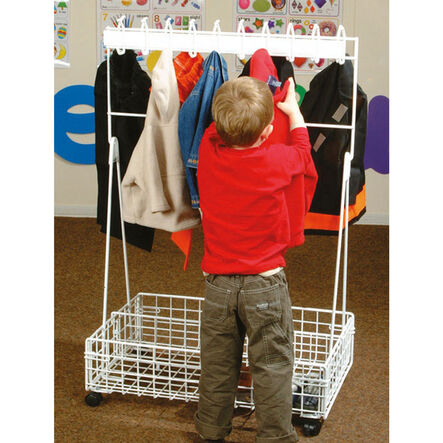 Mobile Cloakroom Coat Pegs  hi\-res