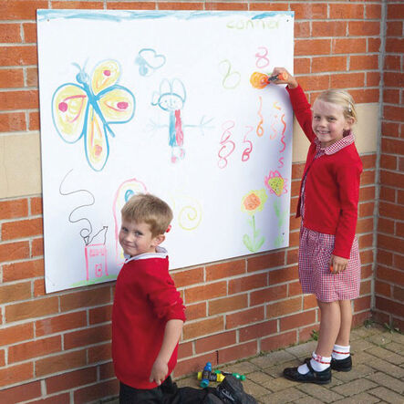 TTS Giant Outdoor Mark Making Whiteboard Wall  hi\-res